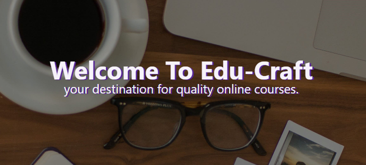 Edu Craft Learning Platform